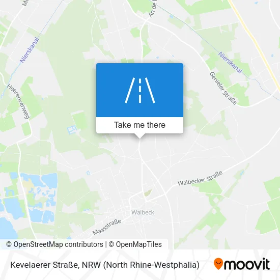 Карта Kevelaerer Straße