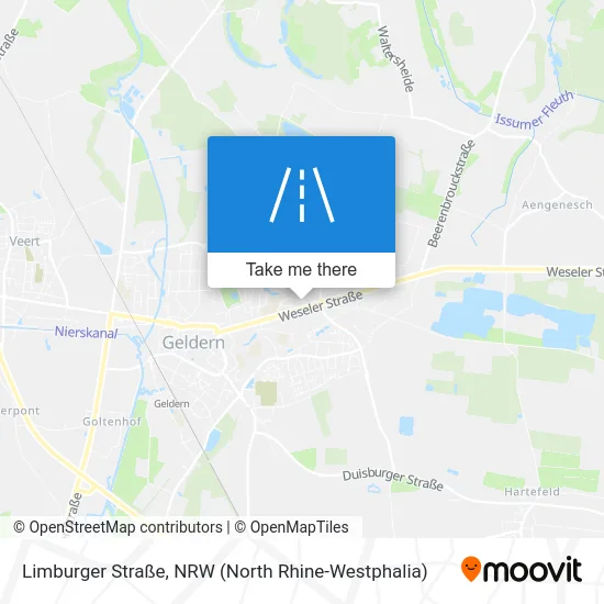 Карта Limburger Straße