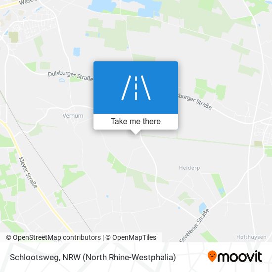 Schlootsweg map