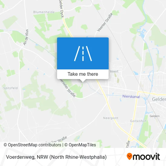 Voerdenweg map
