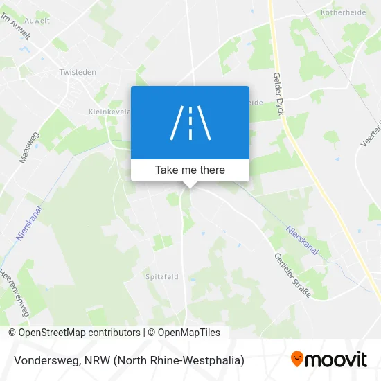 Карта Vondersweg