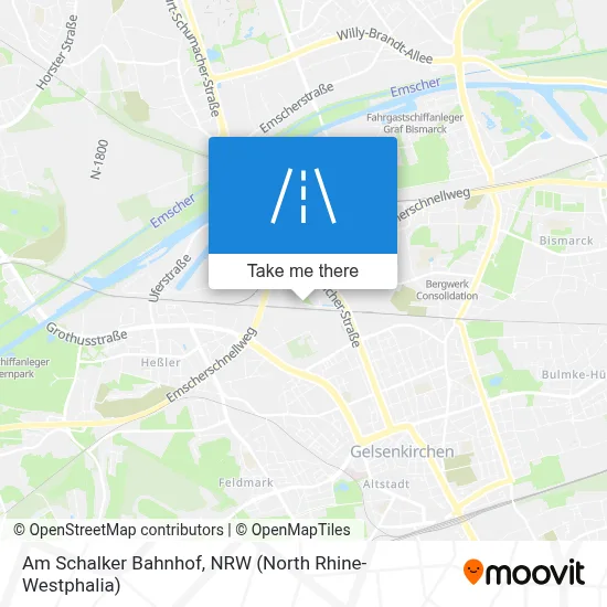 Am Schalker Bahnhof map