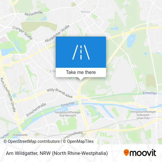 Карта Am Wildgatter