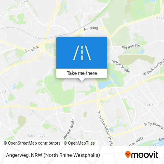 Карта Angerweg