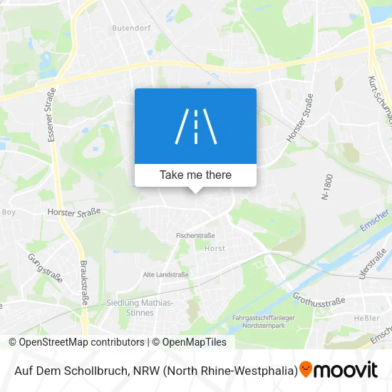 Карта Auf Dem Schollbruch