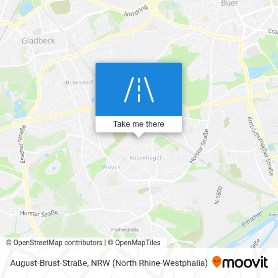 August-Brust-Straße map