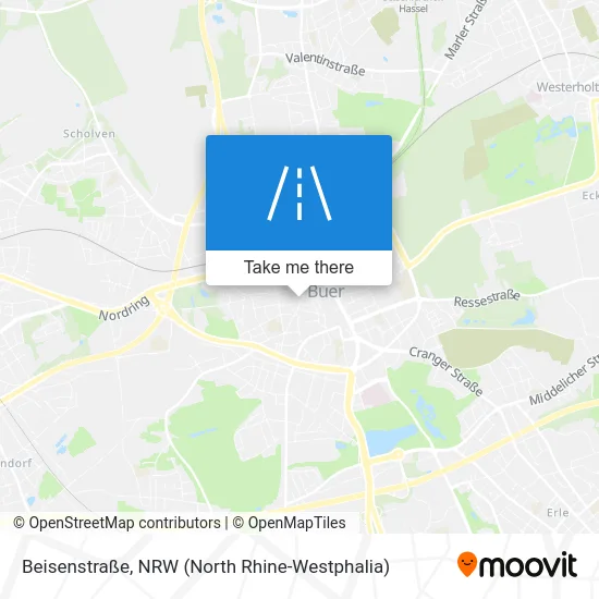 Карта Beisenstraße