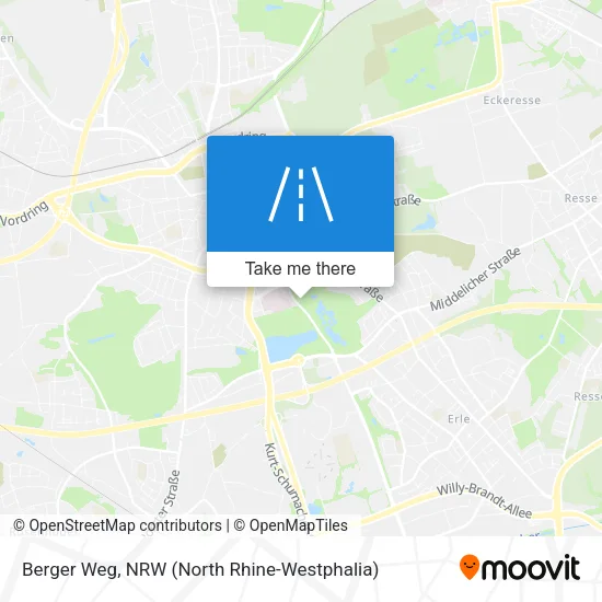 Карта Berger Weg
