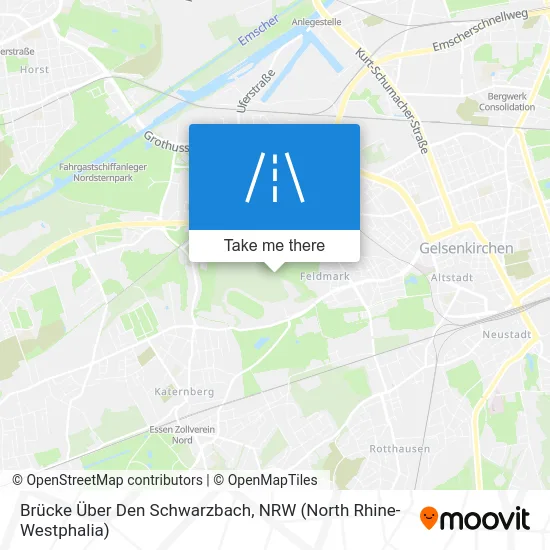 Карта Brücke Über Den Schwarzbach