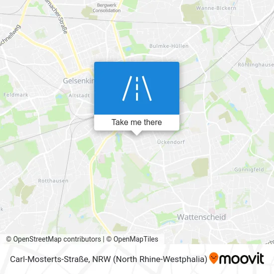 Карта Carl-Mosterts-Straße