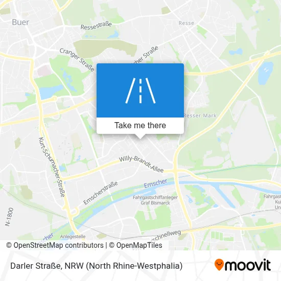 Darler Straße map