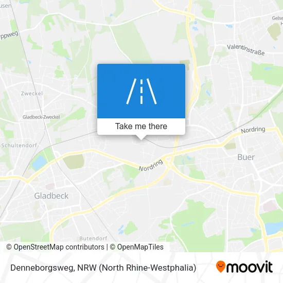 Карта Denneborgsweg