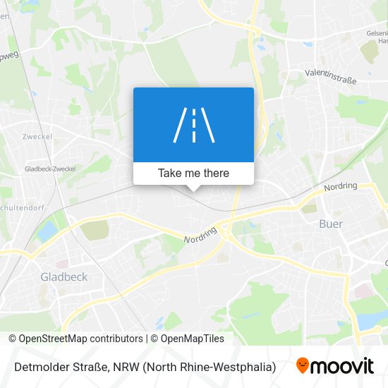 Detmolder Straße map