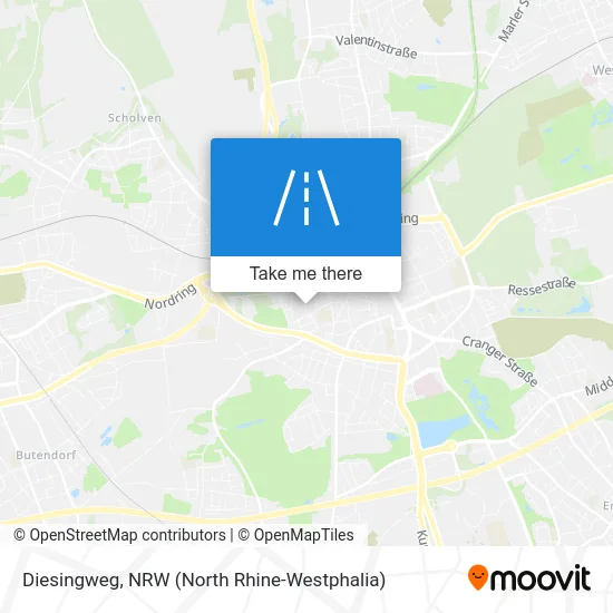 Карта Diesingweg