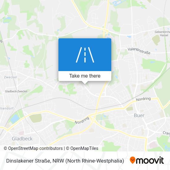 Dinslakener Straße map