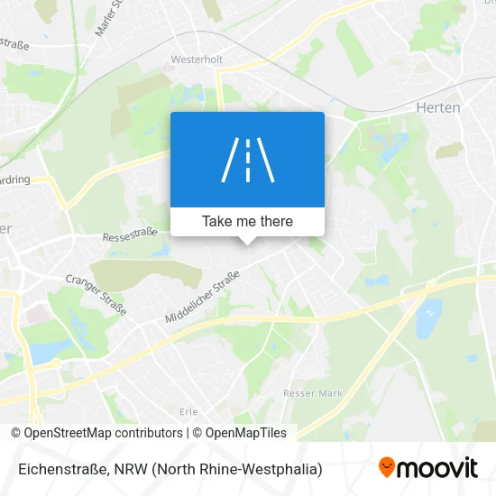 Карта Eichenstraße