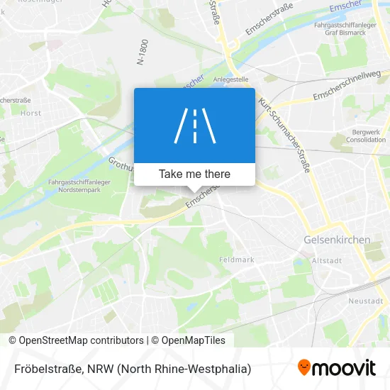 Карта Fröbelstraße