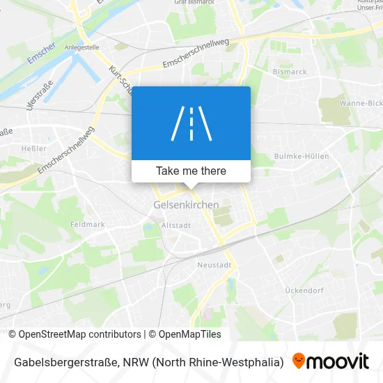 Gabelsbergerstraße map