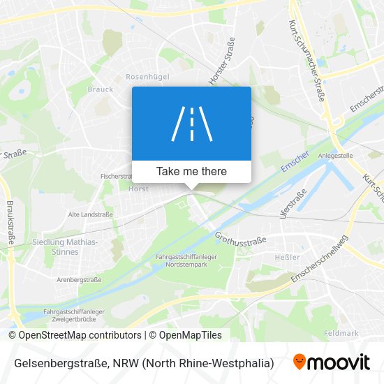 Gelsenbergstraße map
