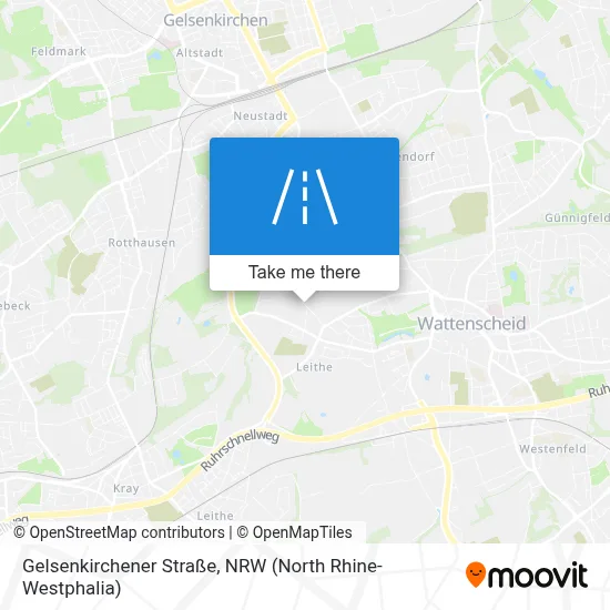 Gelsenkirchener Straße map