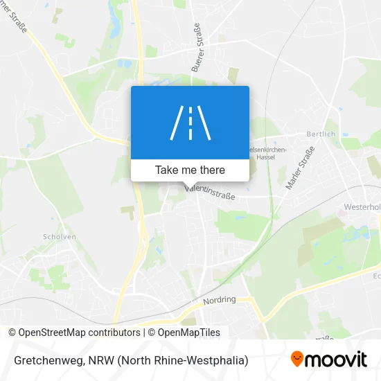 Карта Gretchenweg