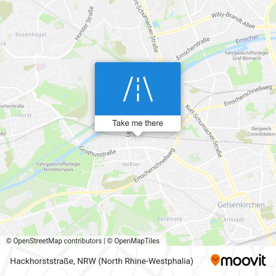 Hackhorststraße map