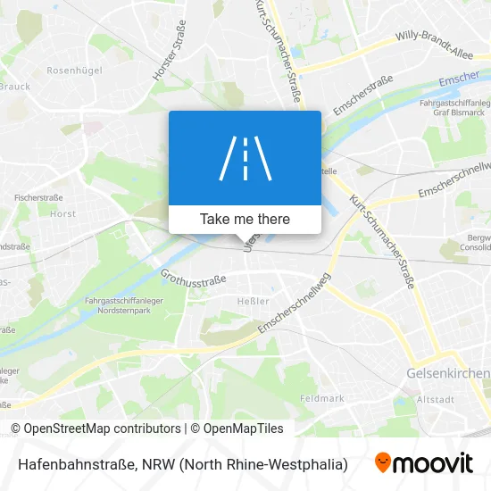 Hafenbahnstraße map
