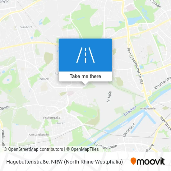 Карта Hagebuttenstraße