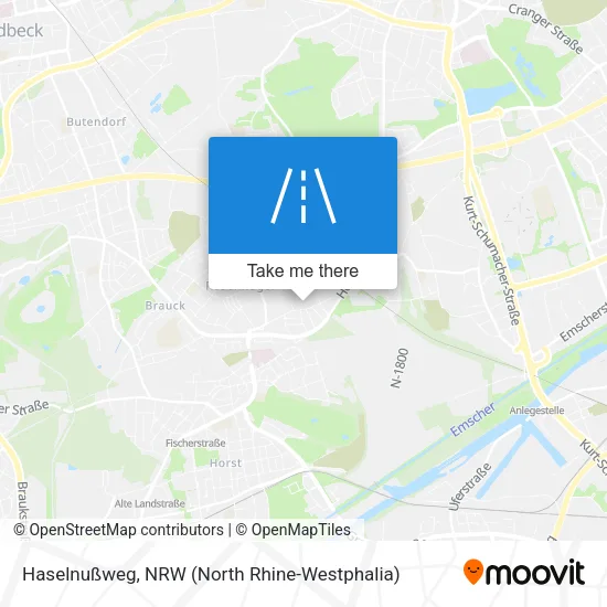 Карта Haselnußweg