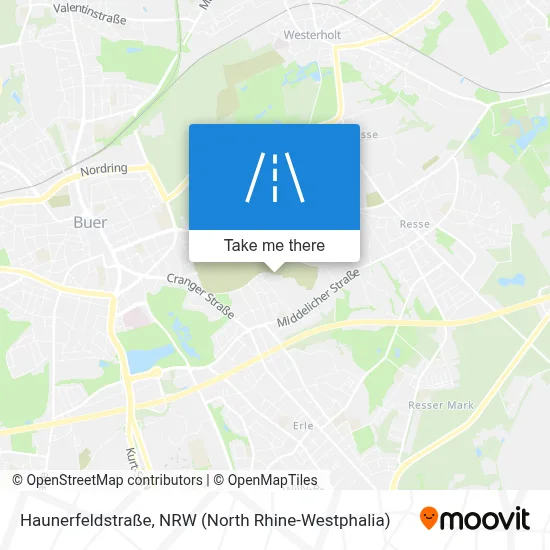 Haunerfeldstraße map