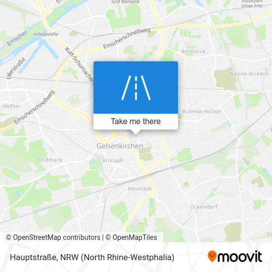 Карта Hauptstraße