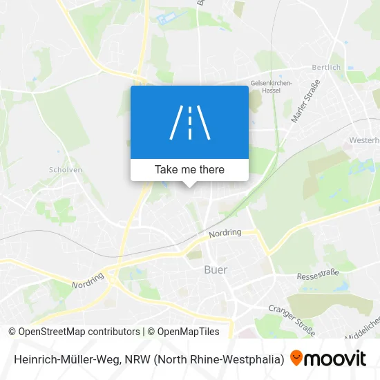 Карта Heinrich-Müller-Weg