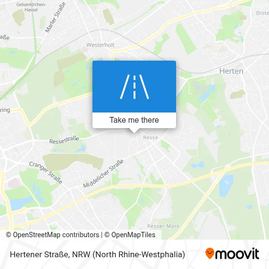 Hertener Straße map