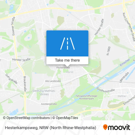 Карта Hesterkampsweg