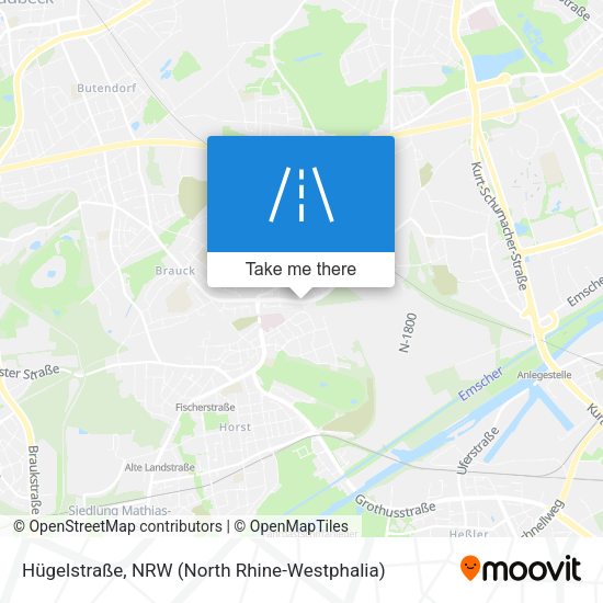 Hügelstraße map