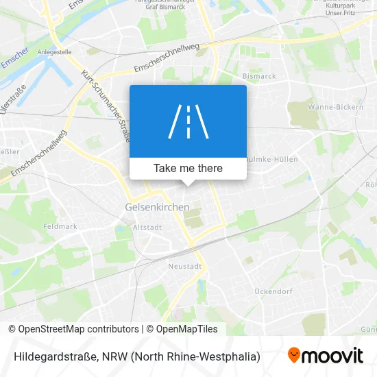 Hildegardstraße map