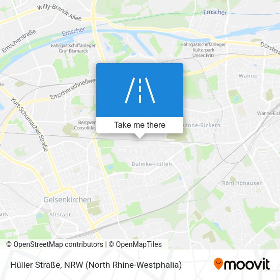 Hüller Straße map