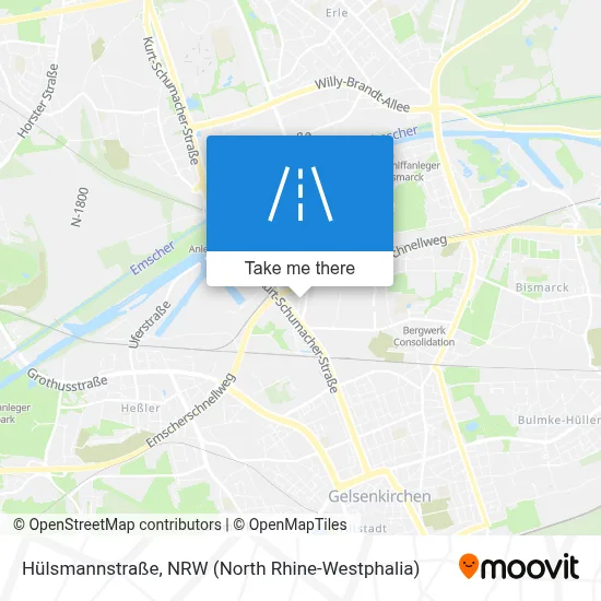 Hülsmannstraße map