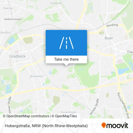 Карта Hobergstraße