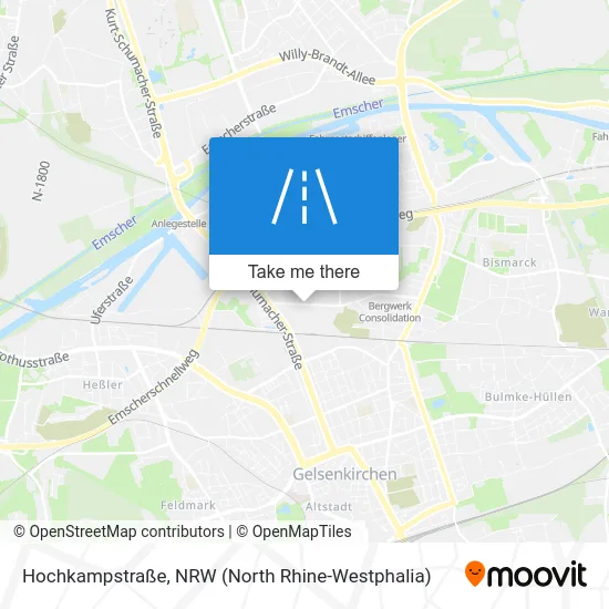 Hochkampstraße map