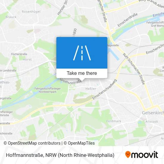 Hoffmannstraße map