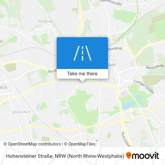 Карта Hohensteiner Straße