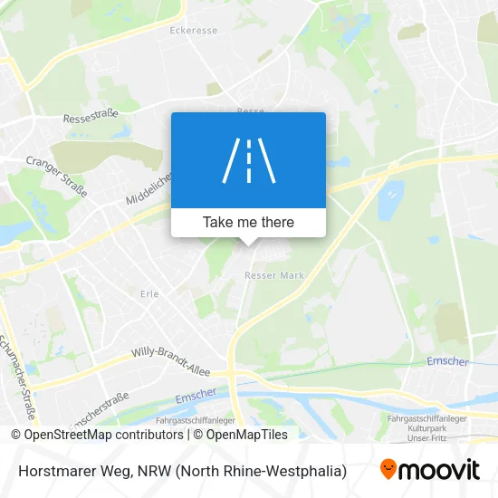 Карта Horstmarer Weg