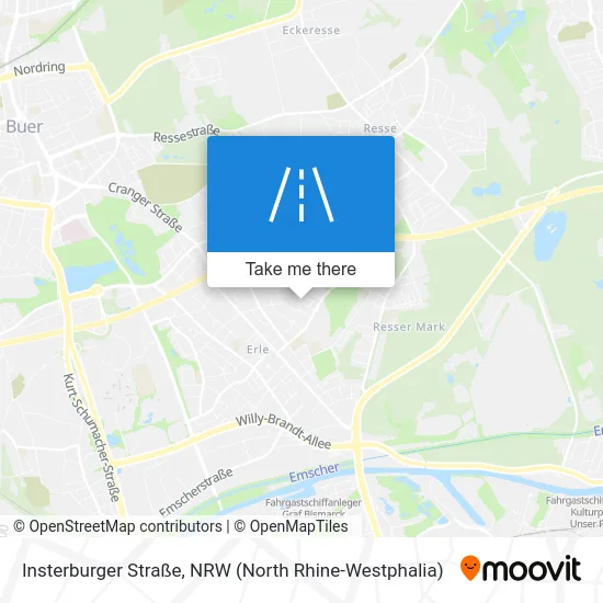 Insterburger Straße map