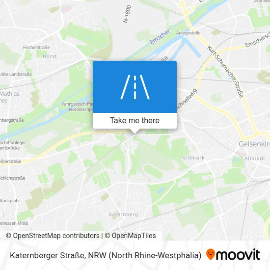 Katernberger Straße map
