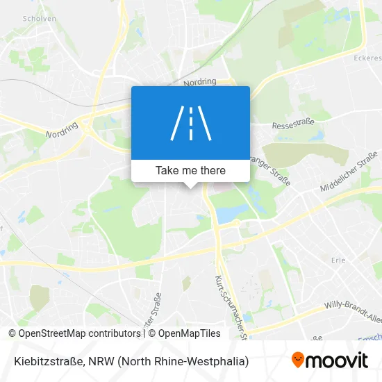 Kiebitzstraße map