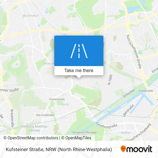 Карта Kufsteiner Straße