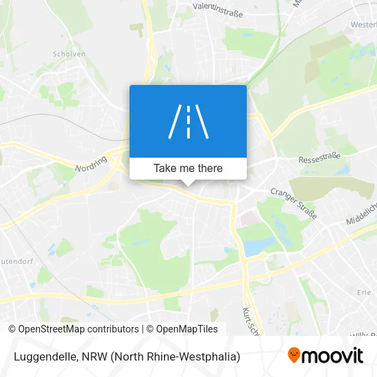 Карта Luggendelle