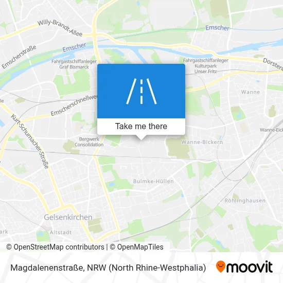 Magdalenenstraße map