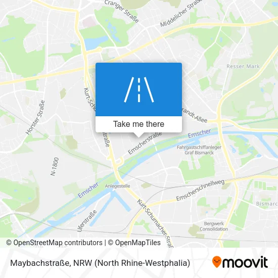 Карта Maybachstraße